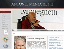 Tablet Screenshot of antoniomeneghetti.org.br